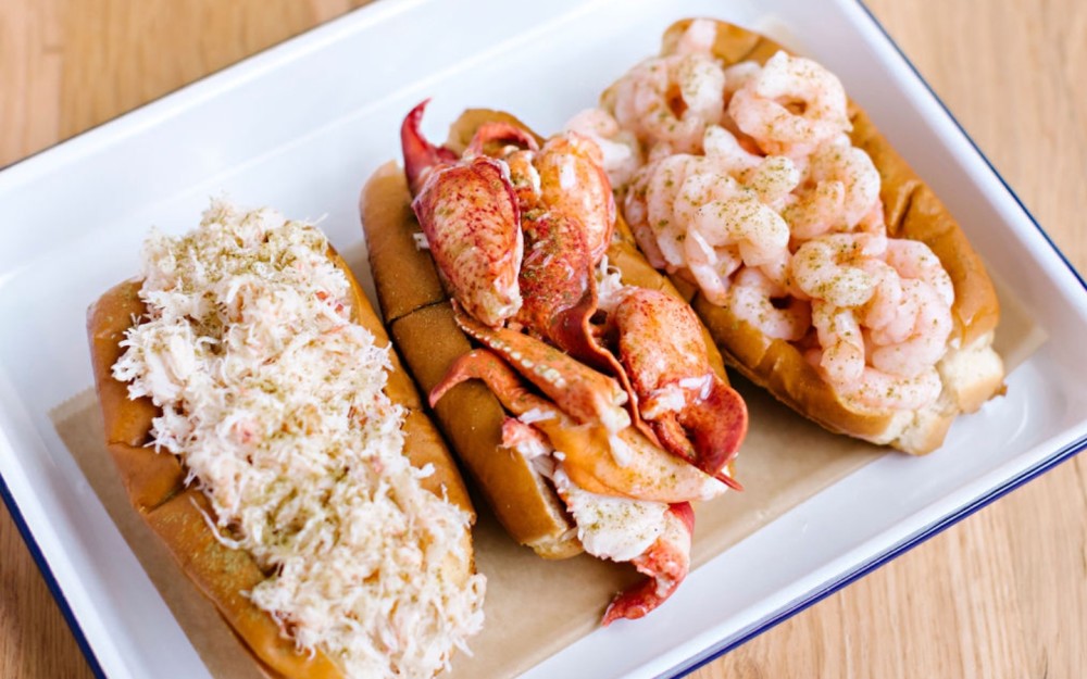 Luke's Lobster lobster, crab, and shrimp rolls