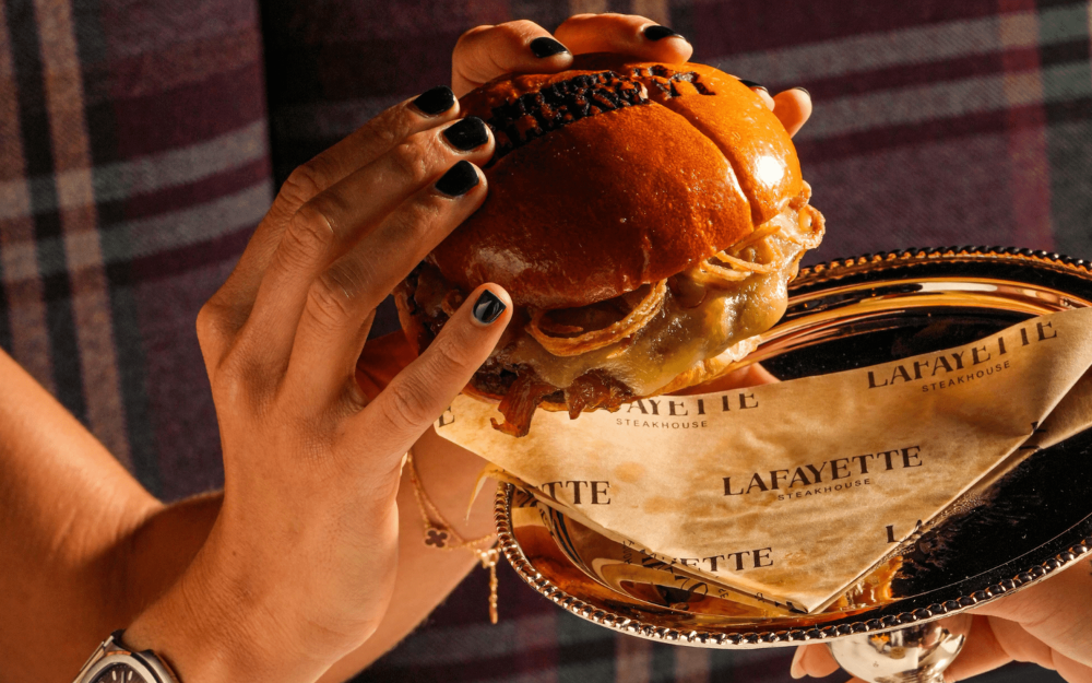 Lafayette Smashed Cheeseburger