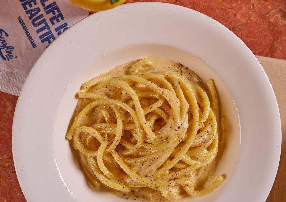 parmesan, pecorino, black pepper sauce
