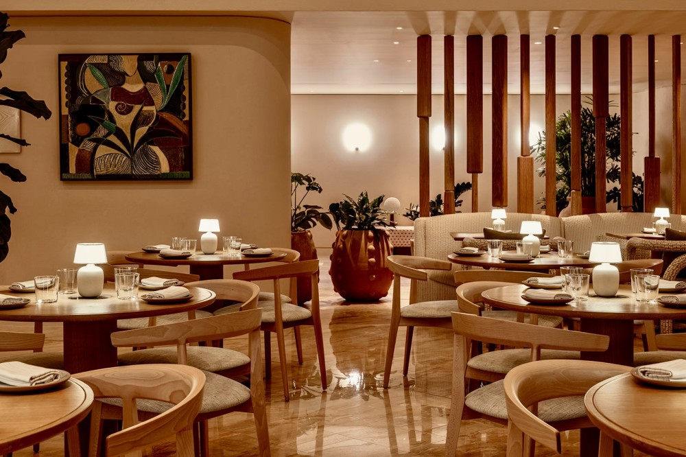 The dinning room