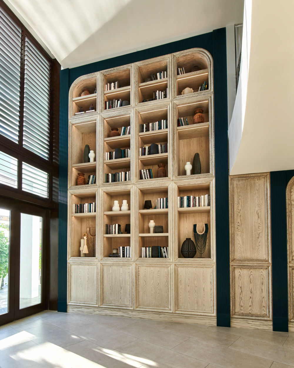 Lobby Bookshelf