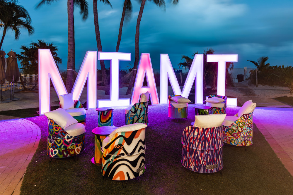 The creative vibe of Art Basel comes to life with DCi's event design and production.