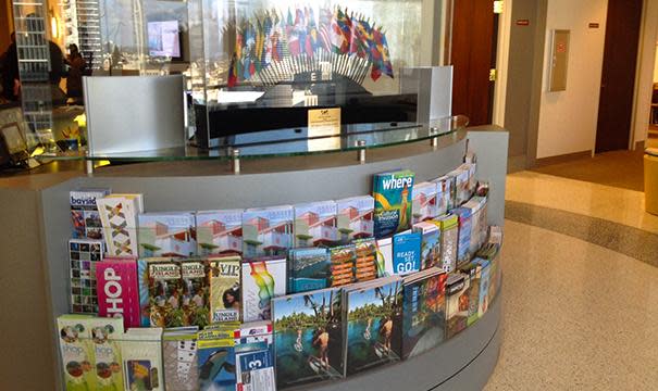 Front desk