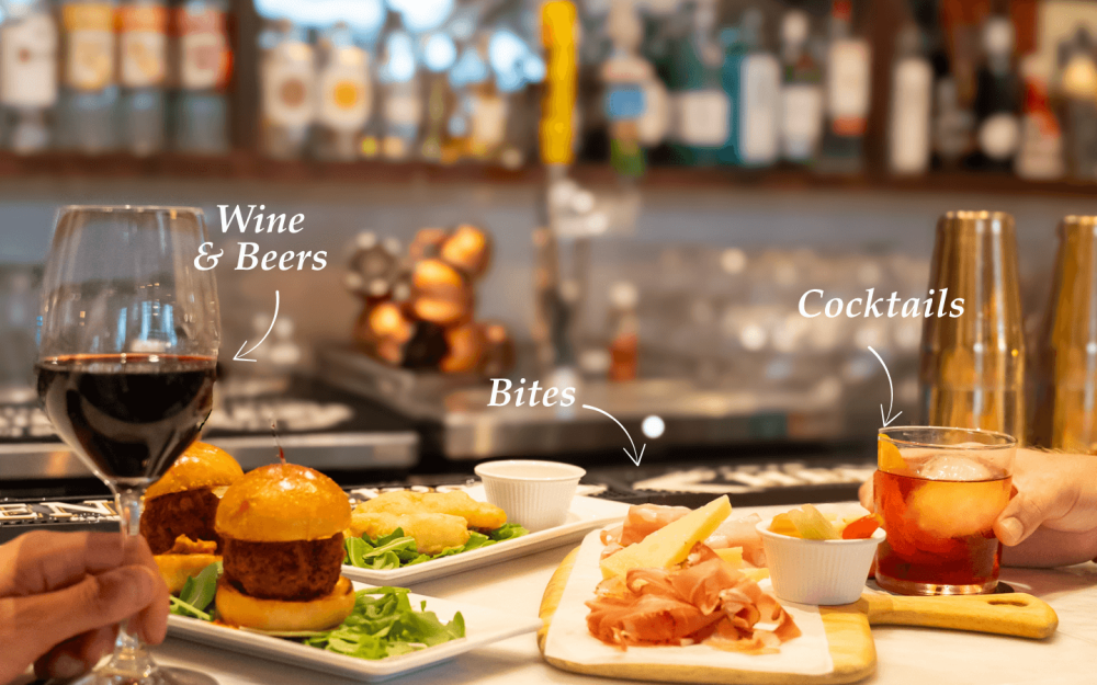 Come for happy hour!