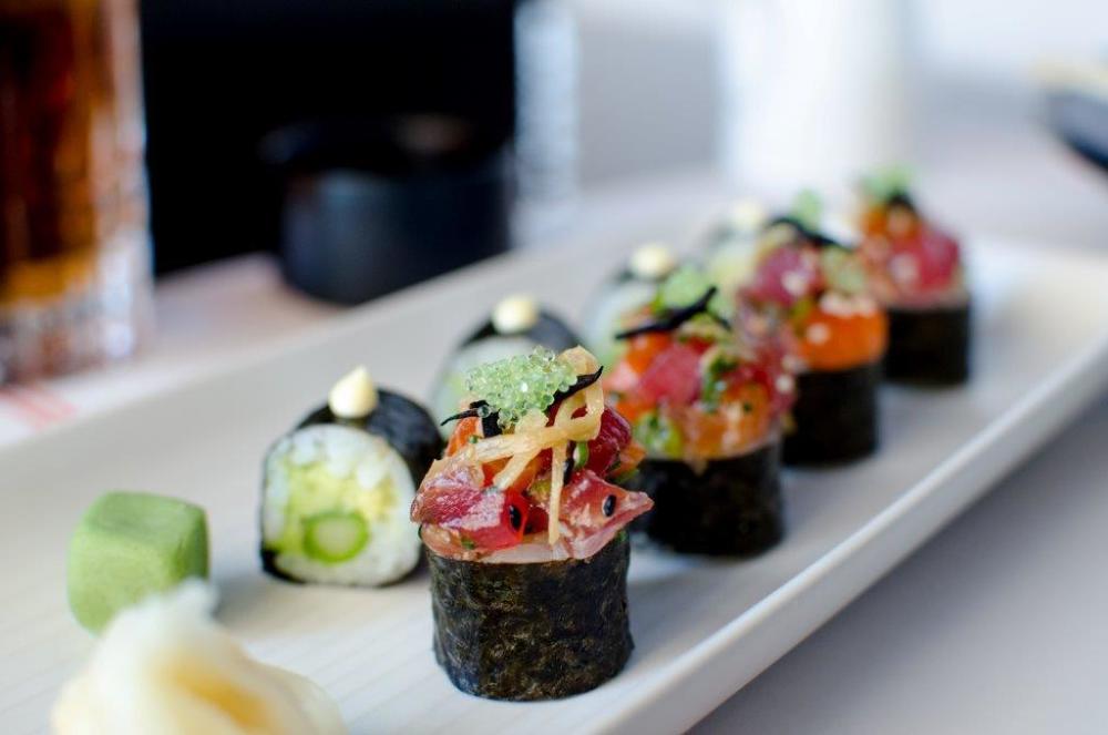 Ahi Tuna Salmon Poke
