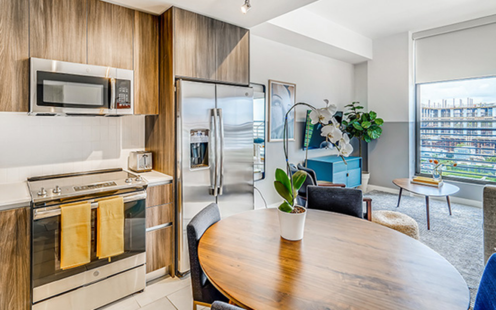 At Sentral Wynwood—you’ll enjoy spacious, turn-key apartment-suites. Luxury amenities include a stunning rooftop pool, fitness center, rooftop lounge.