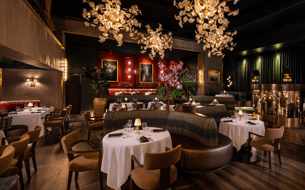 Main Dining Room at Lafayette Steakhouse