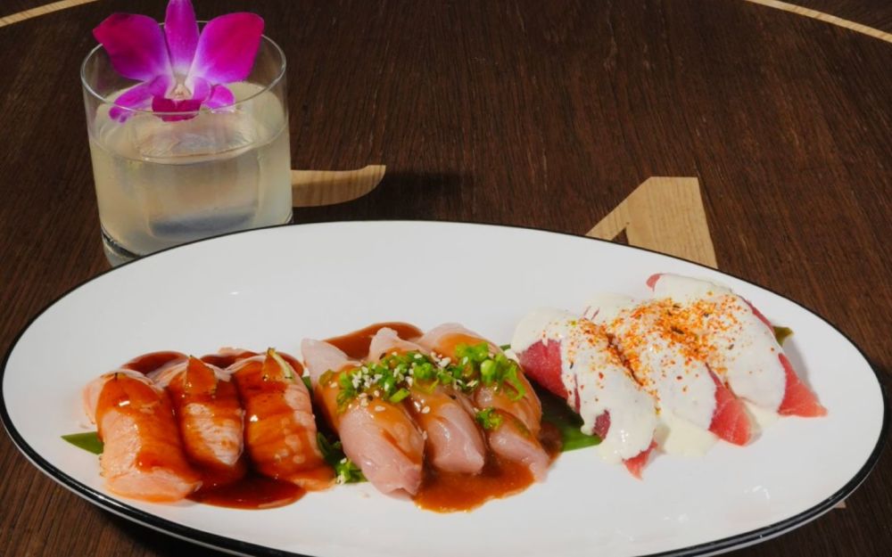 Nigiri Experience*	Teriyaki Salmon (3), Ponzu Hamachi  (3), Tuna acevichado (3)