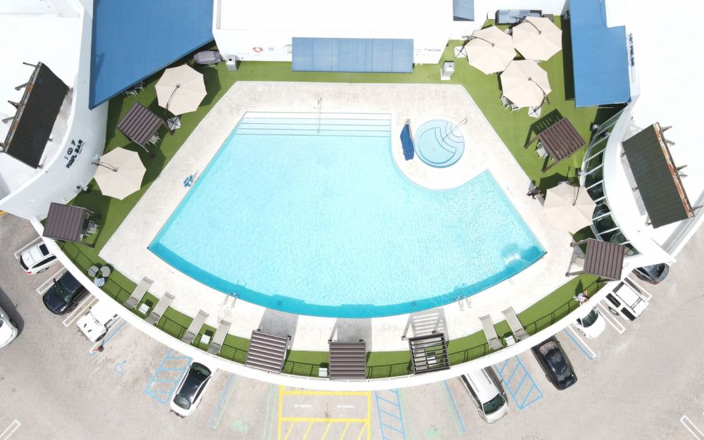 Full view of Rooftop Pool