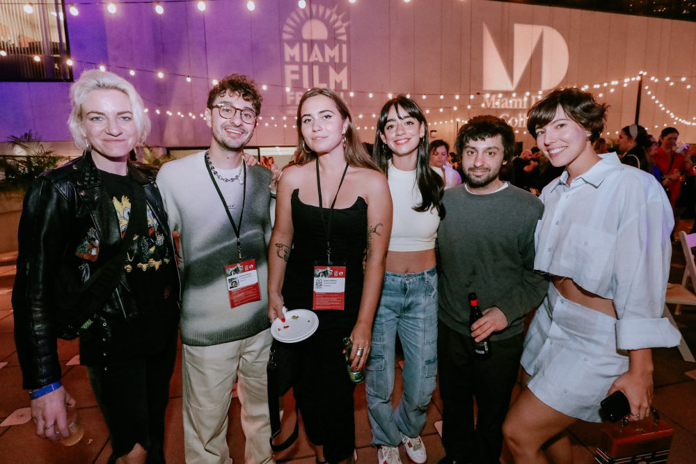 Industry guests and attendees at an After-Hours event #MiamiFF2023