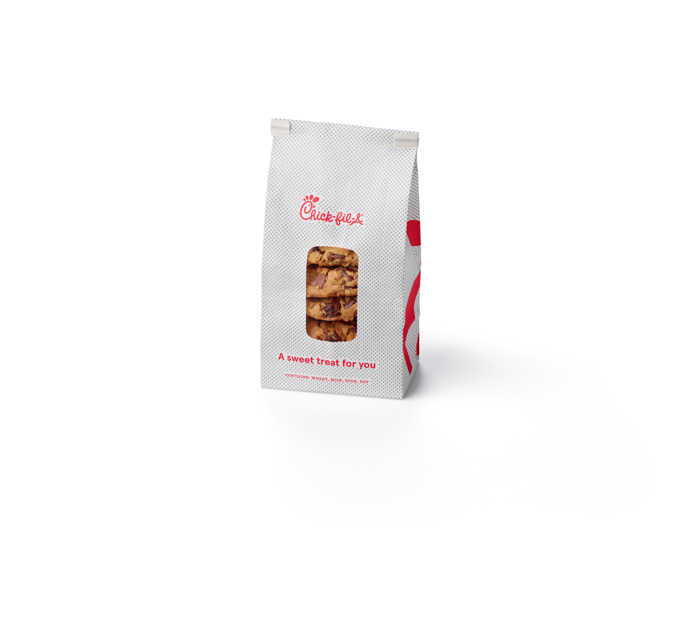6 cookies in a bag