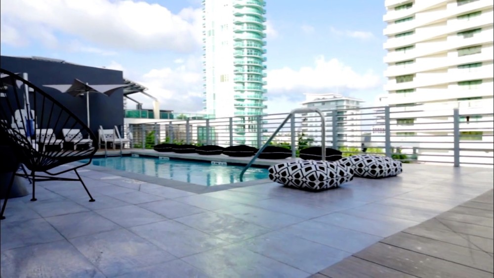 Área de piscina
