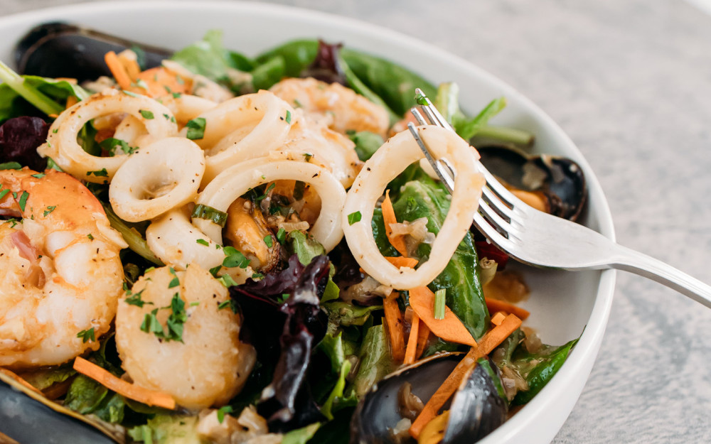 Seafood Sauté from the Chef