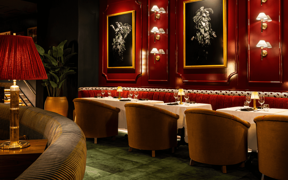 Main Dining Room at Lafayette Steakhouse
