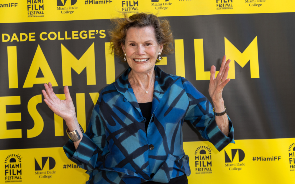 Best-selling author Judy Blume at the premiere of JUDY BLUME FOREVER #MiamiFF2023