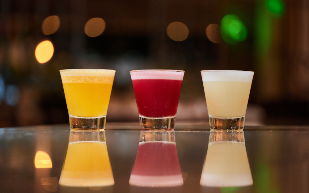 Three pisco sours. Three reasons to stay a little longer.