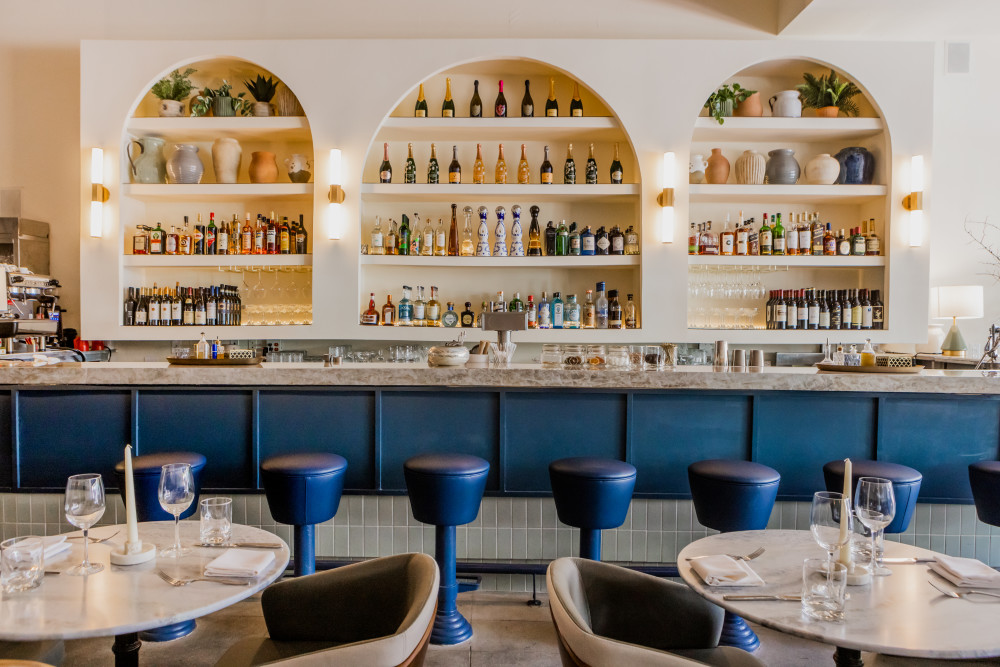 Our beautiful bar!