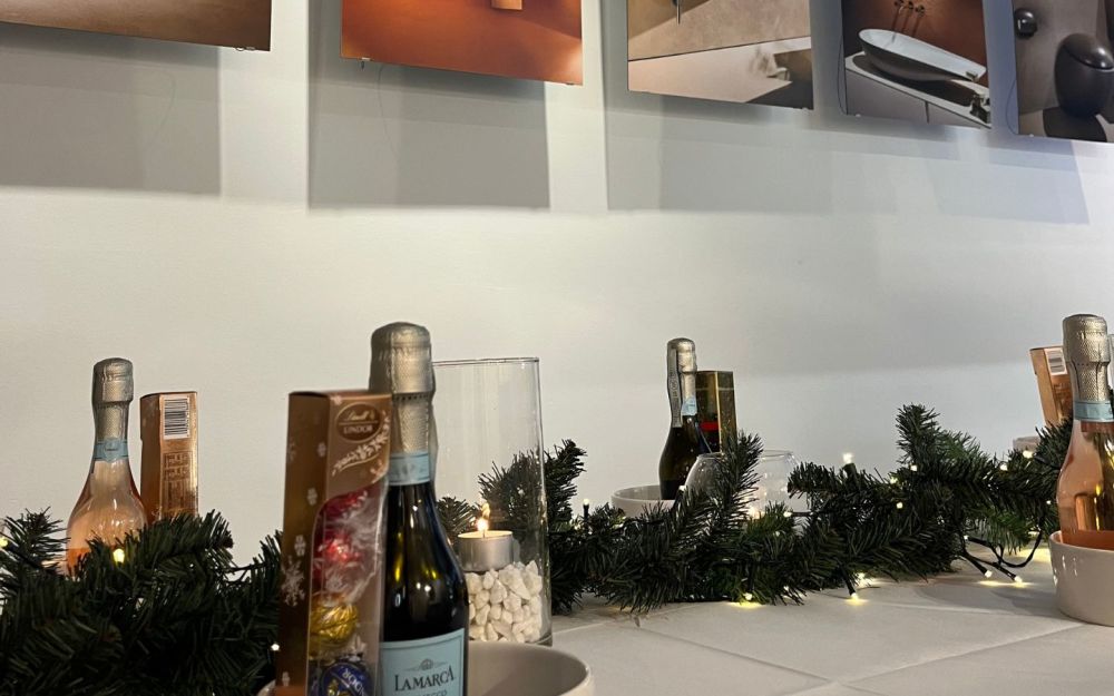 Laufen personalized Christmas client and team workshop by Muse&Flow in Miami Ironside