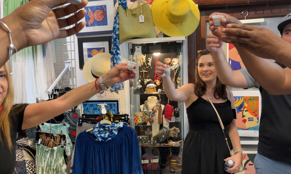 Live like a local during our Calle Ocho Experience, which also includes a cafecito making class.
