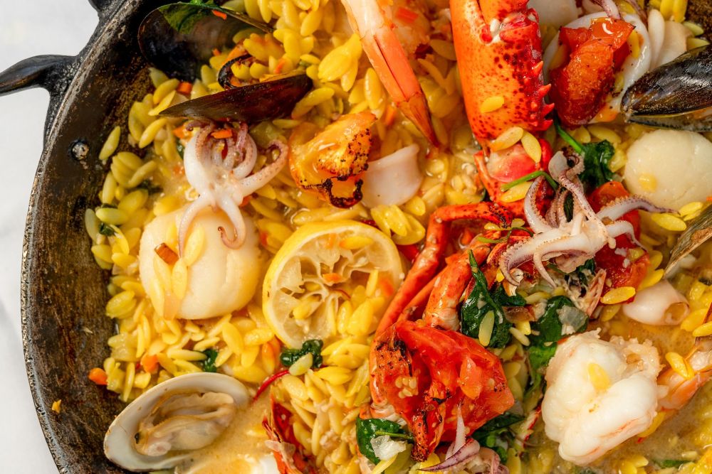 A Fish Called Avalon Seafood Paella