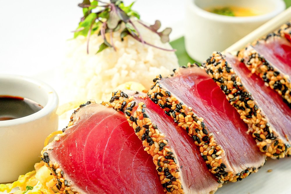 A Fish Called Avalon Sesame Seared Ahi Tuna