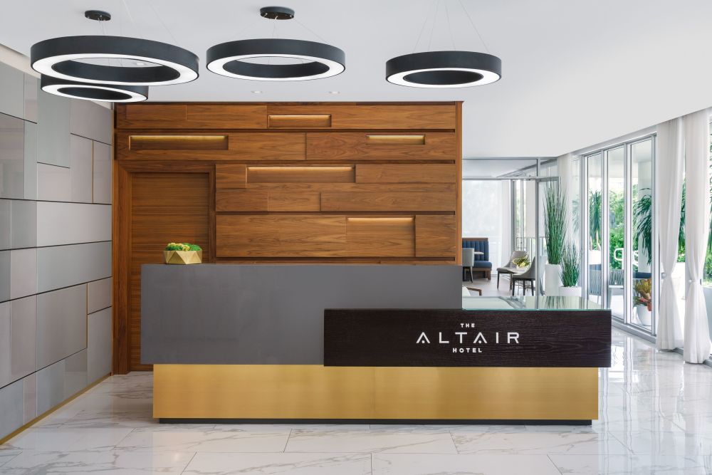 The ALTAIR Bay Harbor Lobby