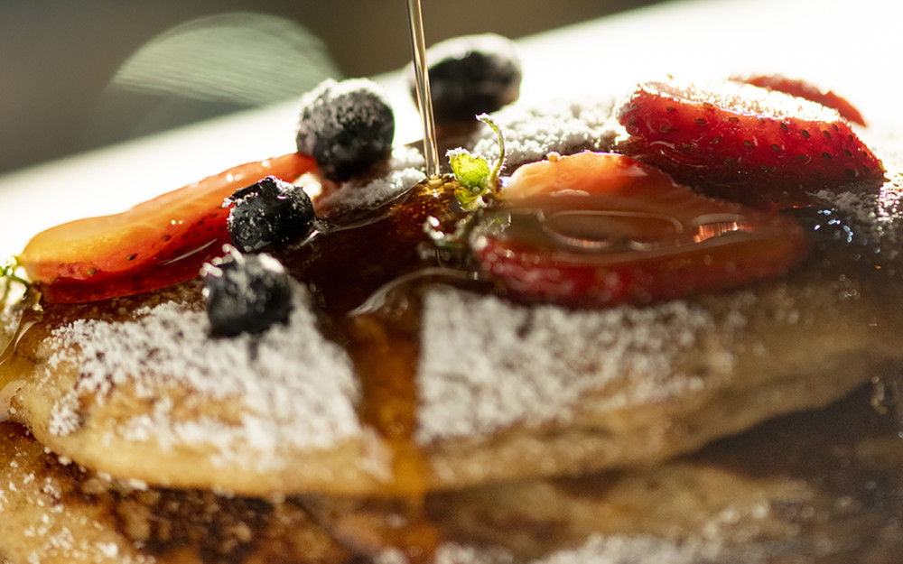 Almond Flour pancake, plain or Belgian chocolate chip.(Gluten Free)