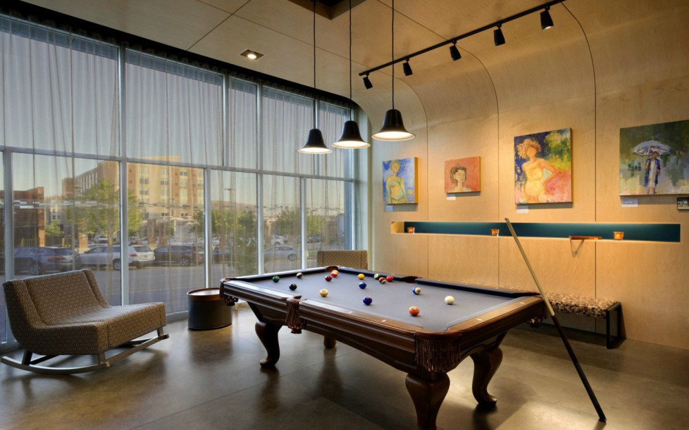 Billiard room