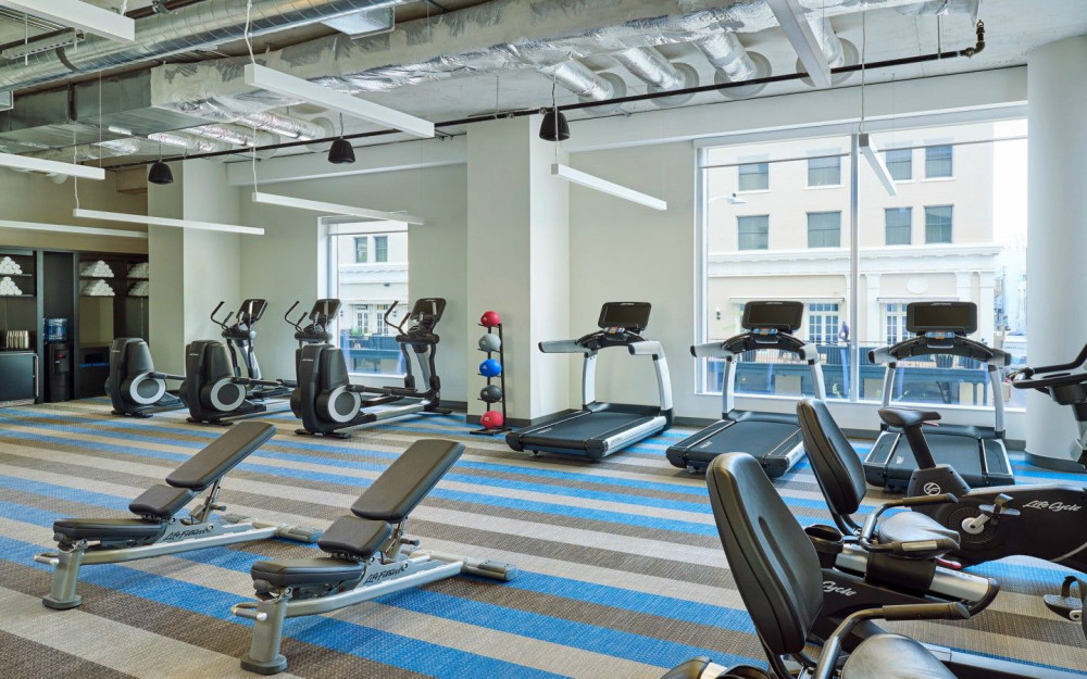 24 hour fitness center