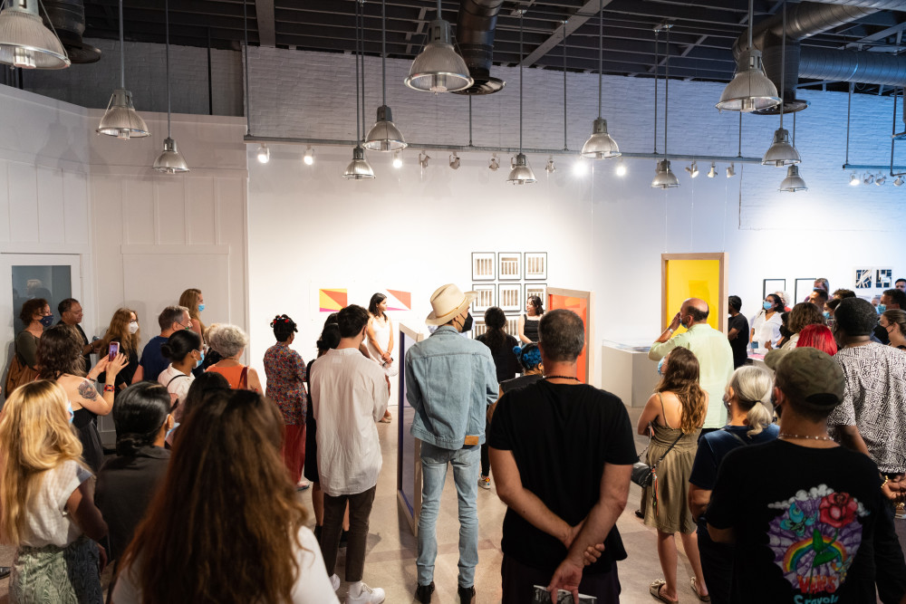 Exhibition opening. Photo credit WorldRedEye.com