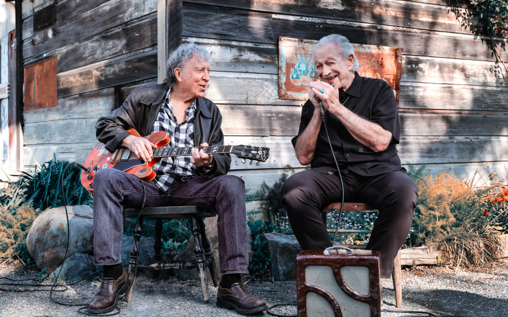100 Years of Blues: Elvin Bishop & Charlie Muselwhite Duo photo