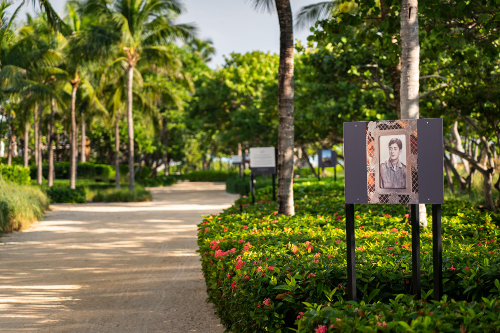 le Bal Harbour Beach Path est idéal pour la marche, le jogging ou le vélo et propose une exposition d'art rotative.