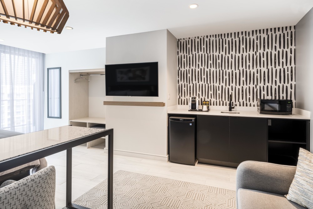 Suite Studio - Kitchenette avec Wet-Bar