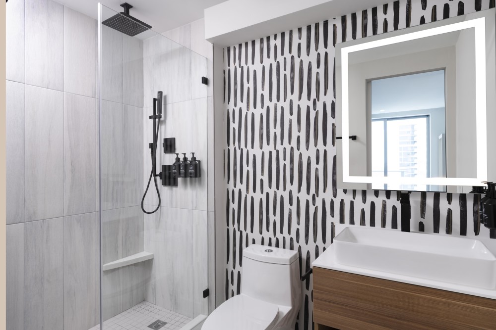 Suite surdimensionnée - Salle de bain