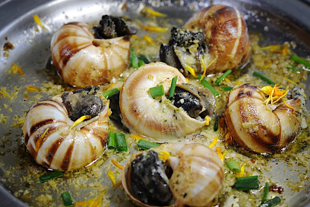 A Fish Called Avalon Baked Escargot