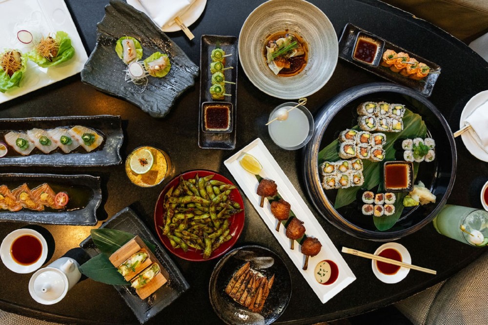 Dining at Nobu Lobby Bar