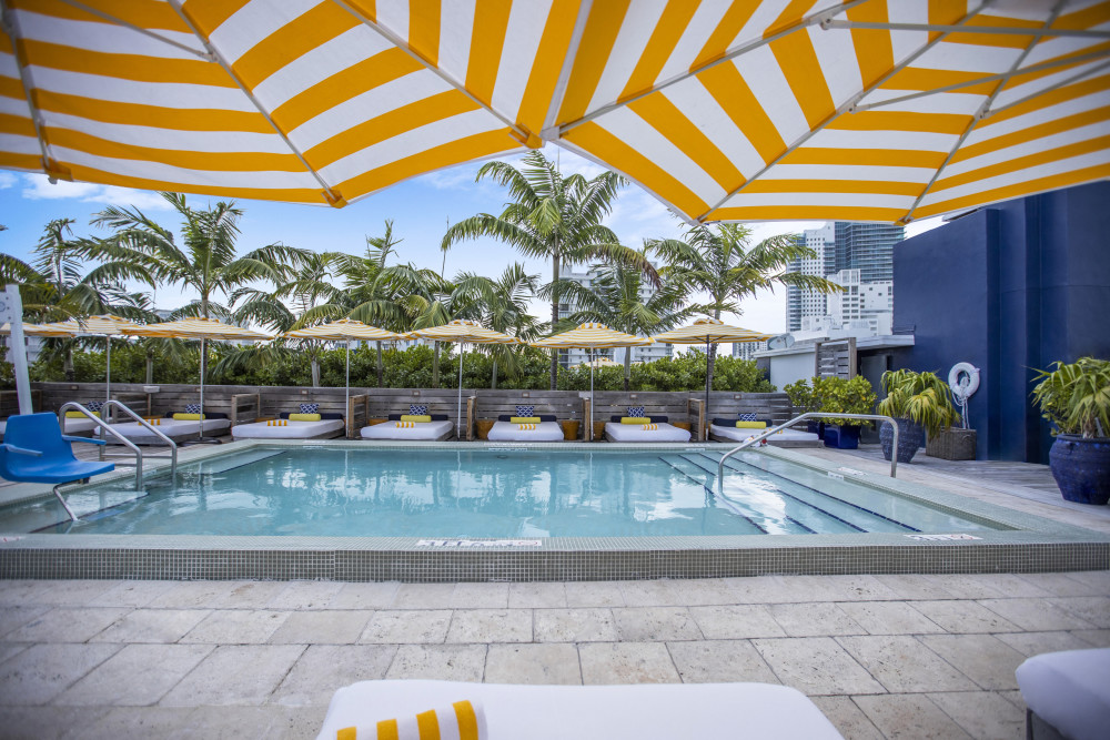 Poolside at the Catalina Hotel