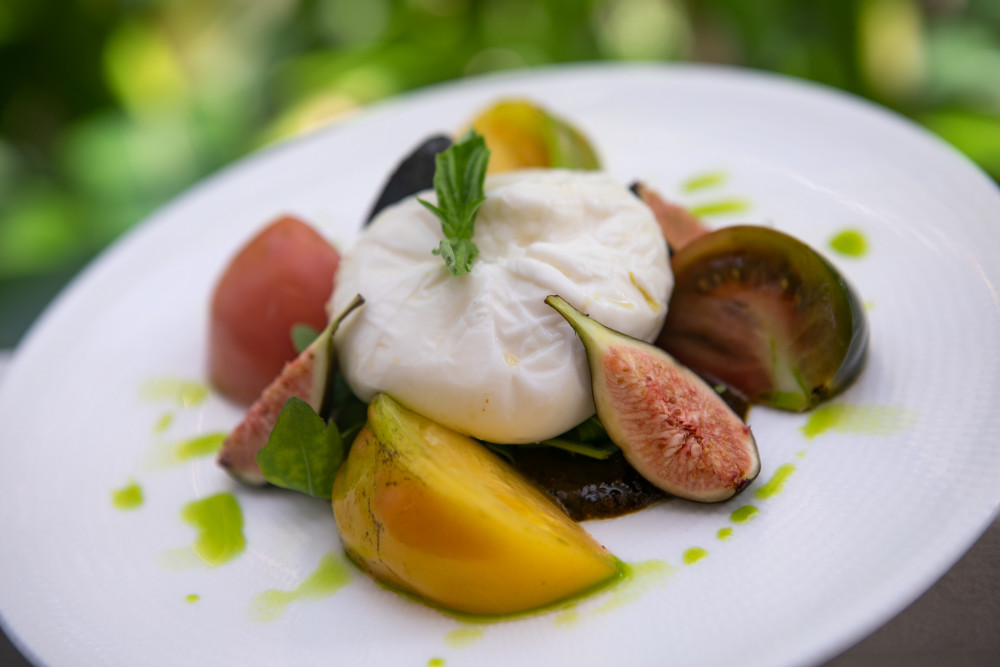 Burrata and Heirloom Tomatoes