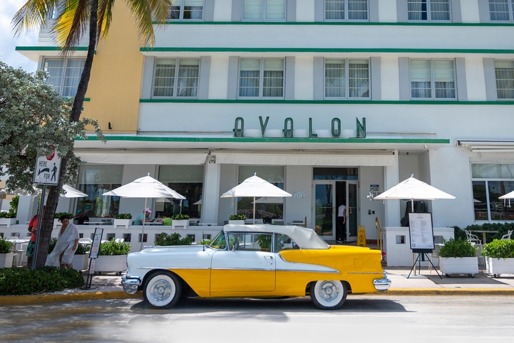 Avalon Hotel Room