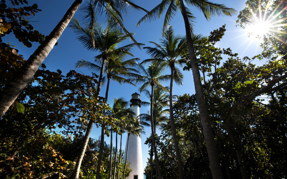 Historic Lighthouse at Bill Baggs State Park