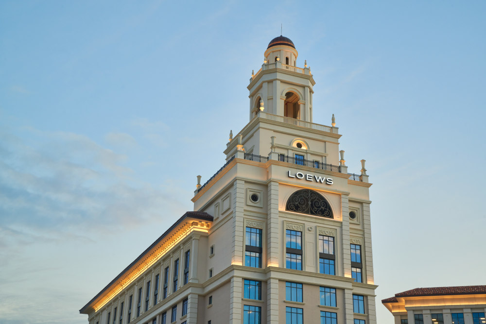 Loews Coral Gables Hotel Tower shot