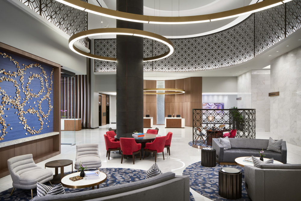 Hotel lobby