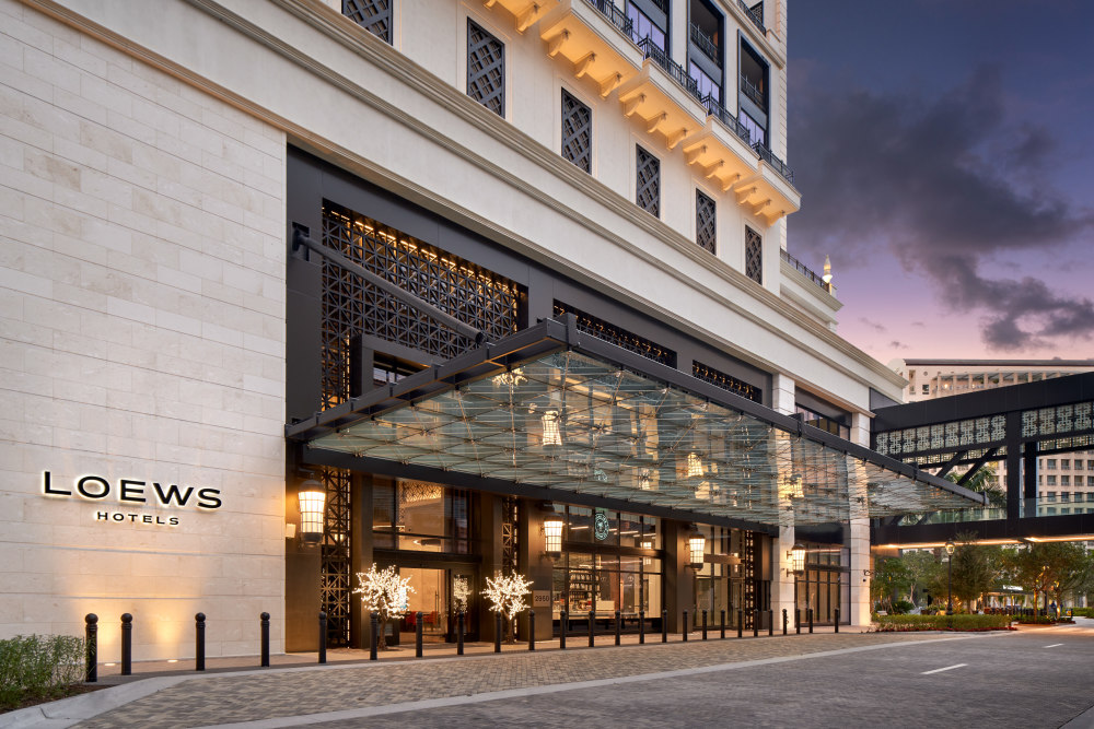 Loews Coral Gables Hotel Entrance