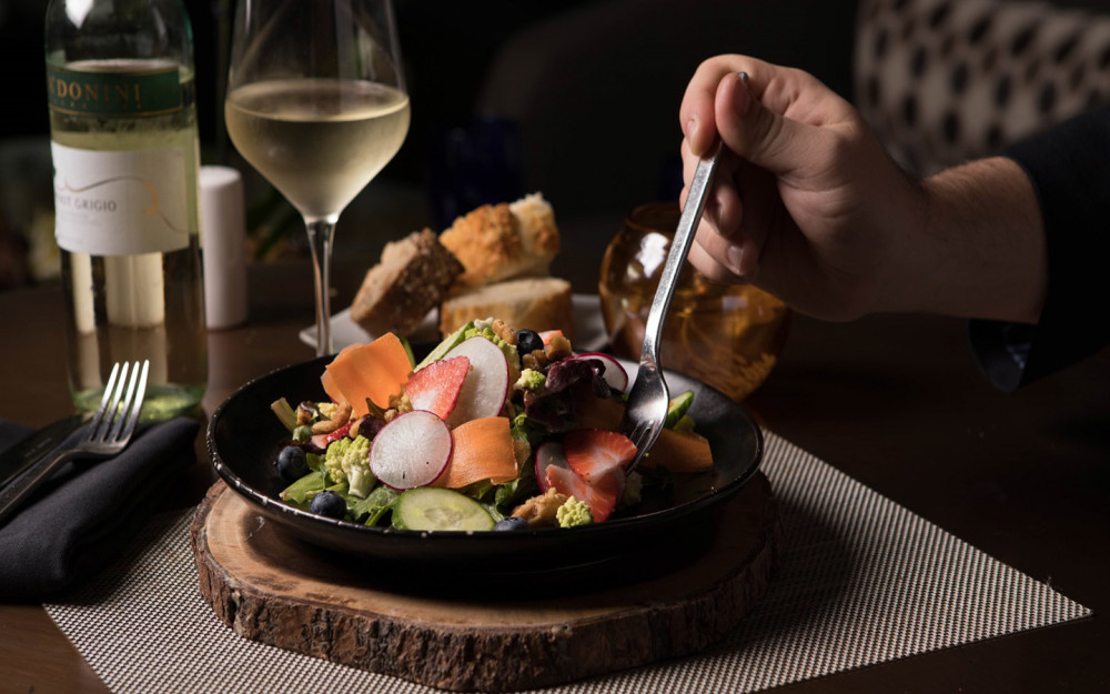 Healthy and delicious salads