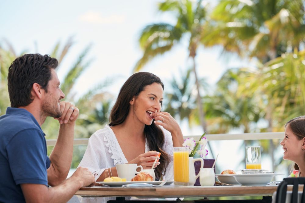 Family Breakfast at Preston's Terrace