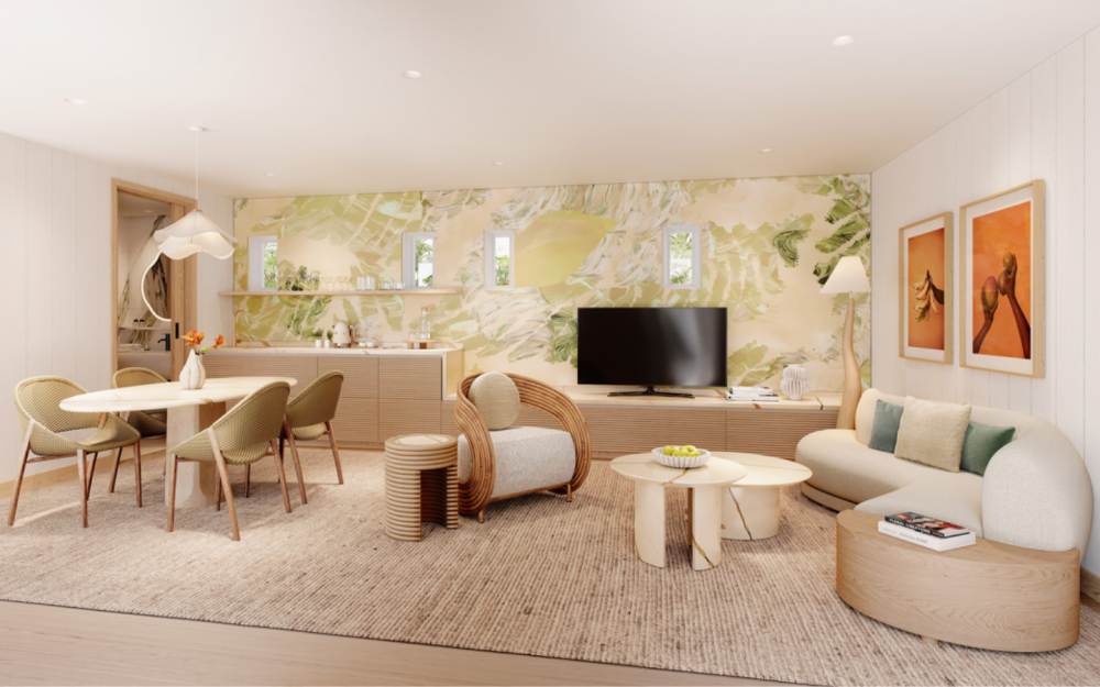 Bungalows- Living Room