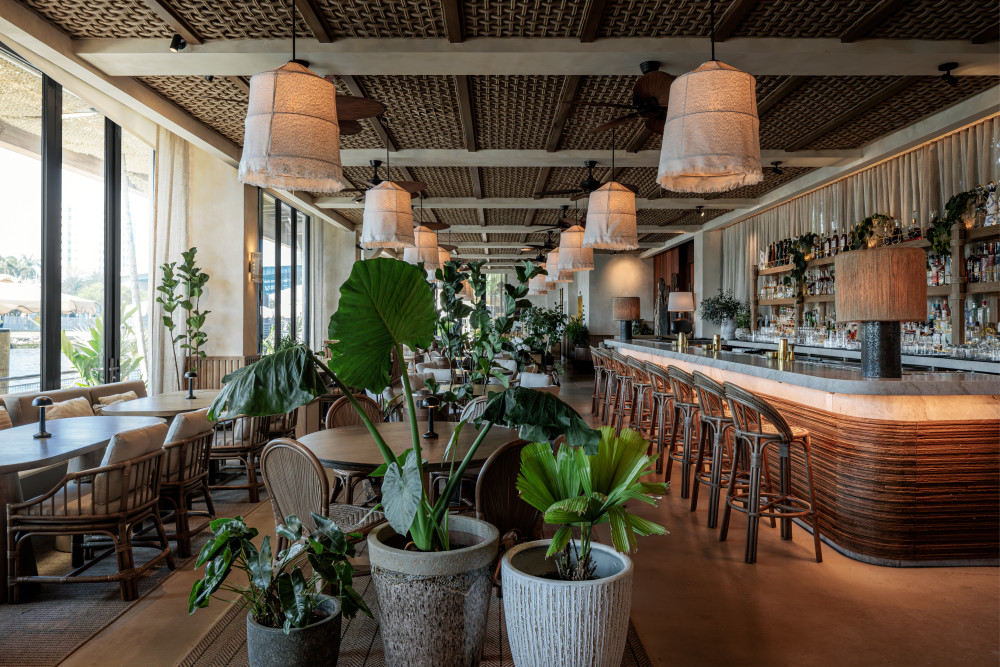 Casa Neos Bar 1. Stock Bild
