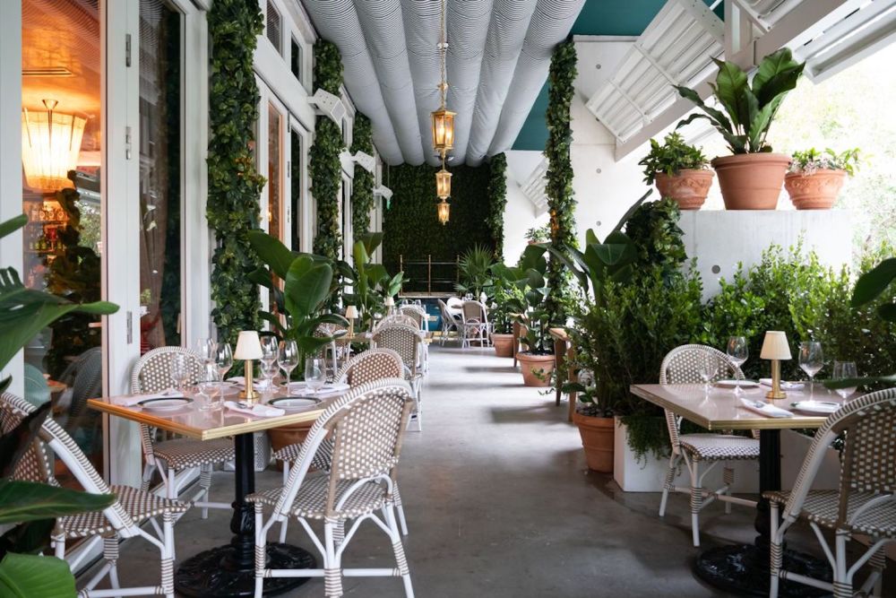 Covered Patio at Contessa Miami