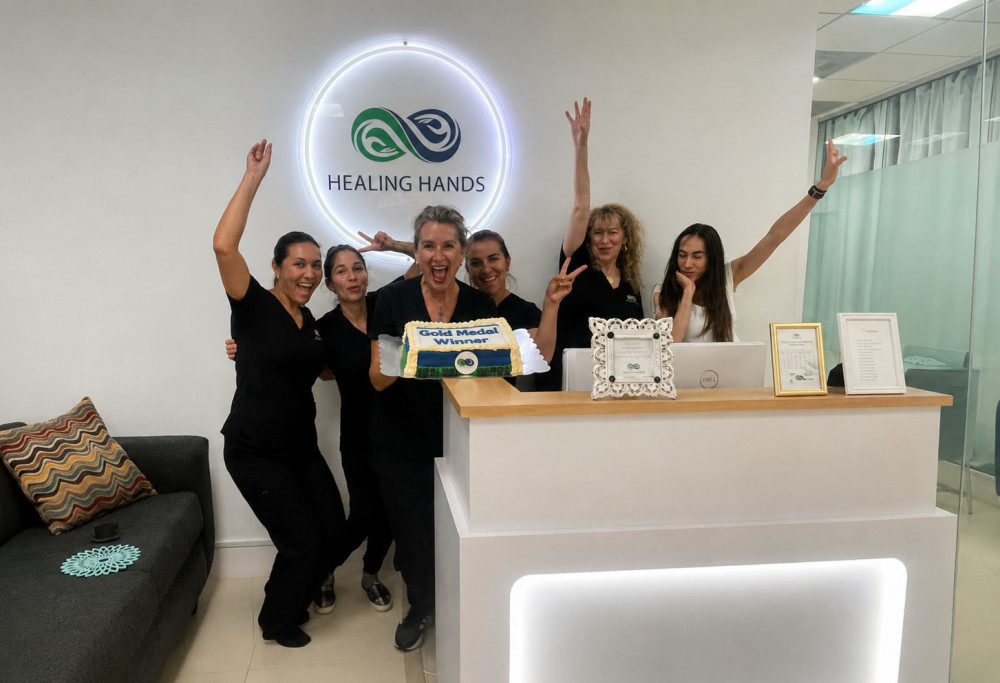 Celebrating our status as Gold Medal Winner in the category of "Best Massage" in the 2025 Miami-Dade Favorites Contest