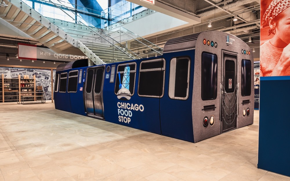 Chicago Food Stop installation